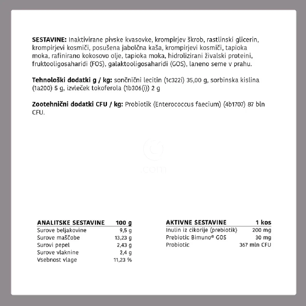 The BOO Care, dopolnilni priboljški za mačke (90 priboljškov)